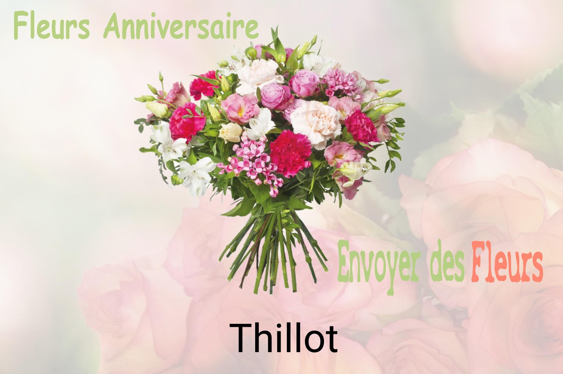 Bouquet de fleurs d’anniversaire livré à Thillot