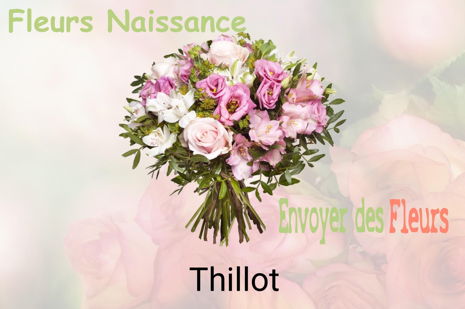 Bouquet de fleurs de naissance livré à Thillot