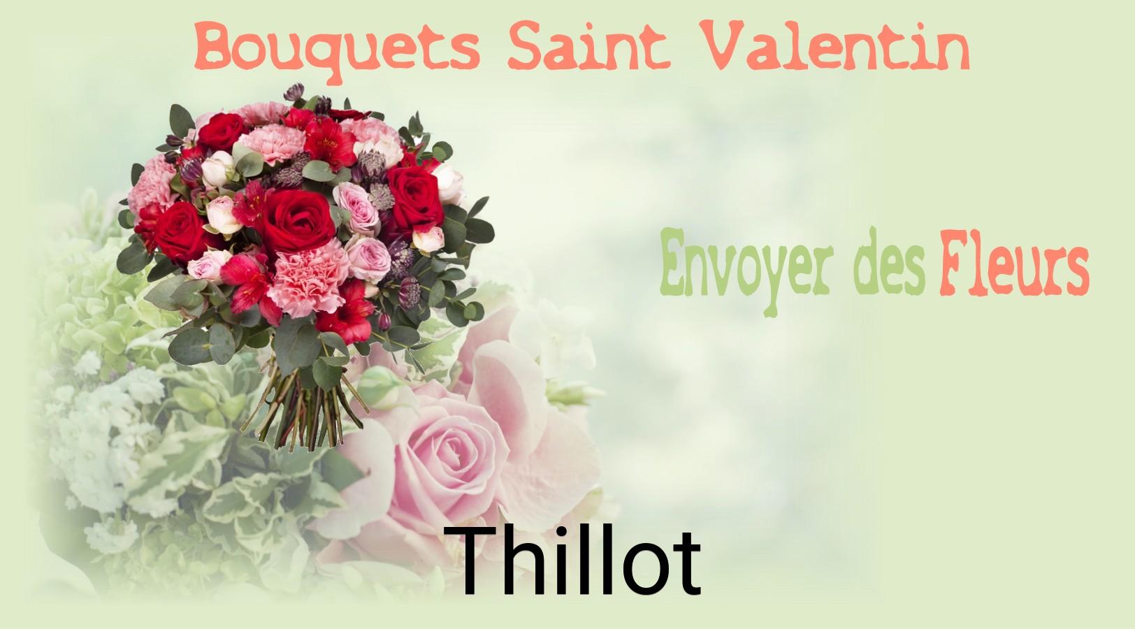 Roses de Saint-Valentin livrées à Thillot